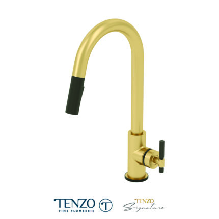 Tenzo Bellacio-F Bellacio-F Kitchen Faucet — Brushed Gold