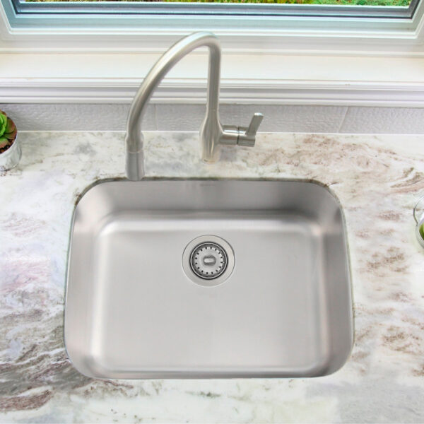 Stylish S-203T Stylish Single Bowl Laundry Sink Kitchen Sink (Open Box), product view 9