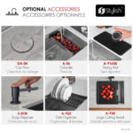 Stylish 25'' Versa25D Kitchen Sink, product view 11