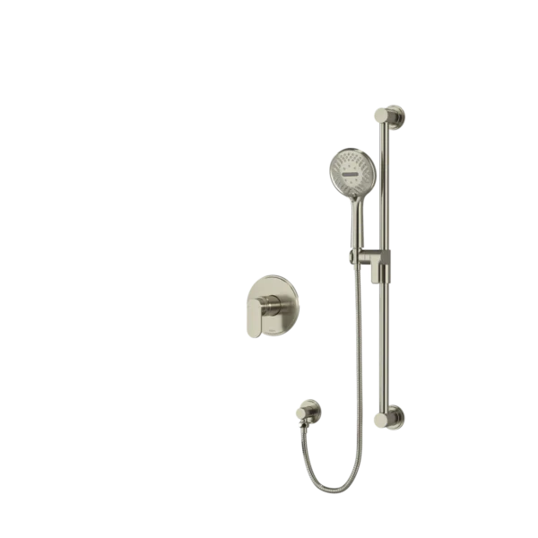 Riobel Arca Pressure Balance Handshower System — Brushed Nickel