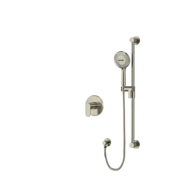 Riobel Arca Pressure Balance Handshower System — Brushed Nickel