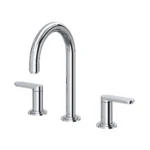 Riobel Arca Widespread Lavatory Faucet With C-Spout — Chrome